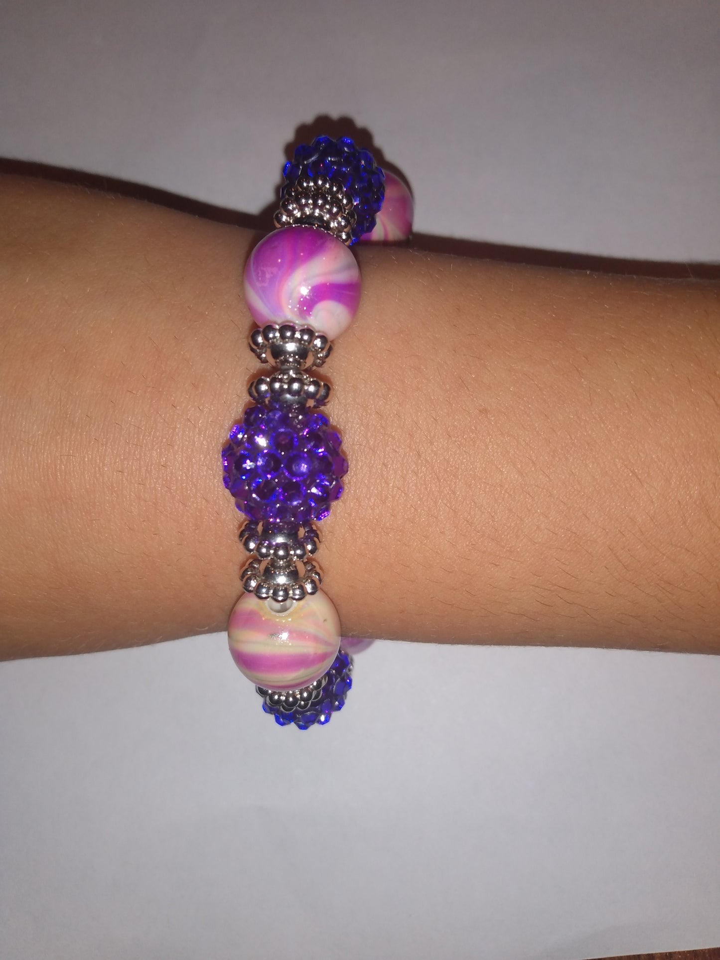 Sparkly Purple bracelet