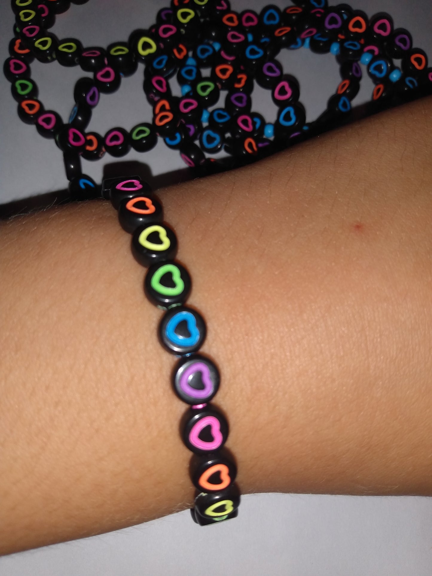 Mystery Rainbow Heart bracelet