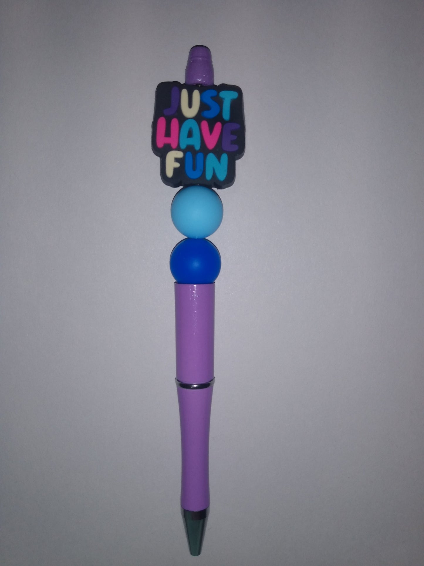 Beaded pen: Just Have Fun