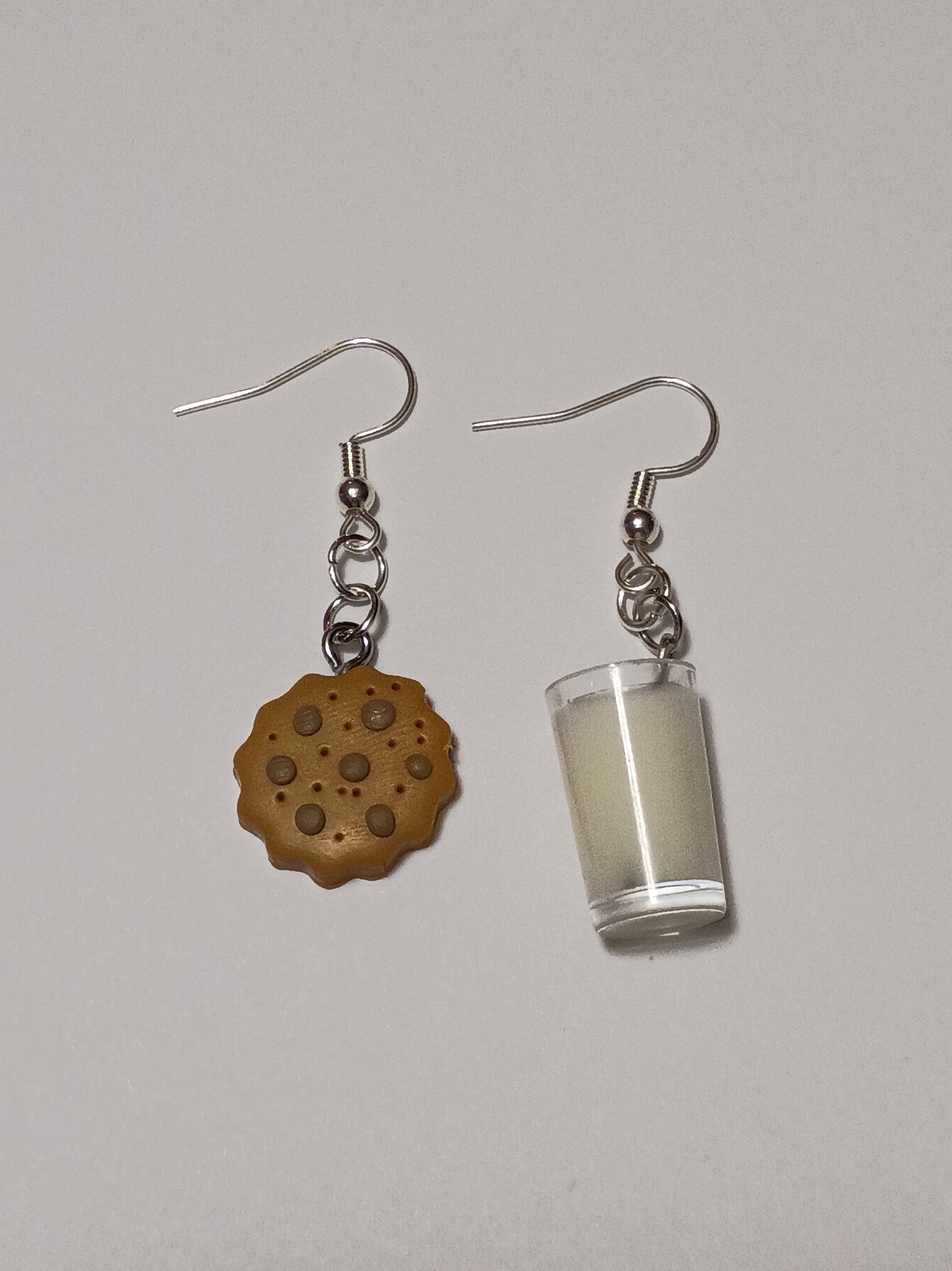 NEW Milk and Cookies for Santa earrings