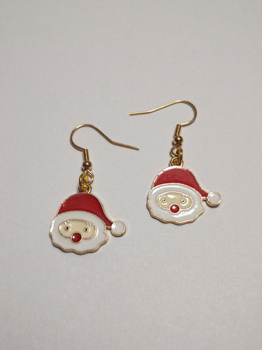 NEW Santa Clause earrings