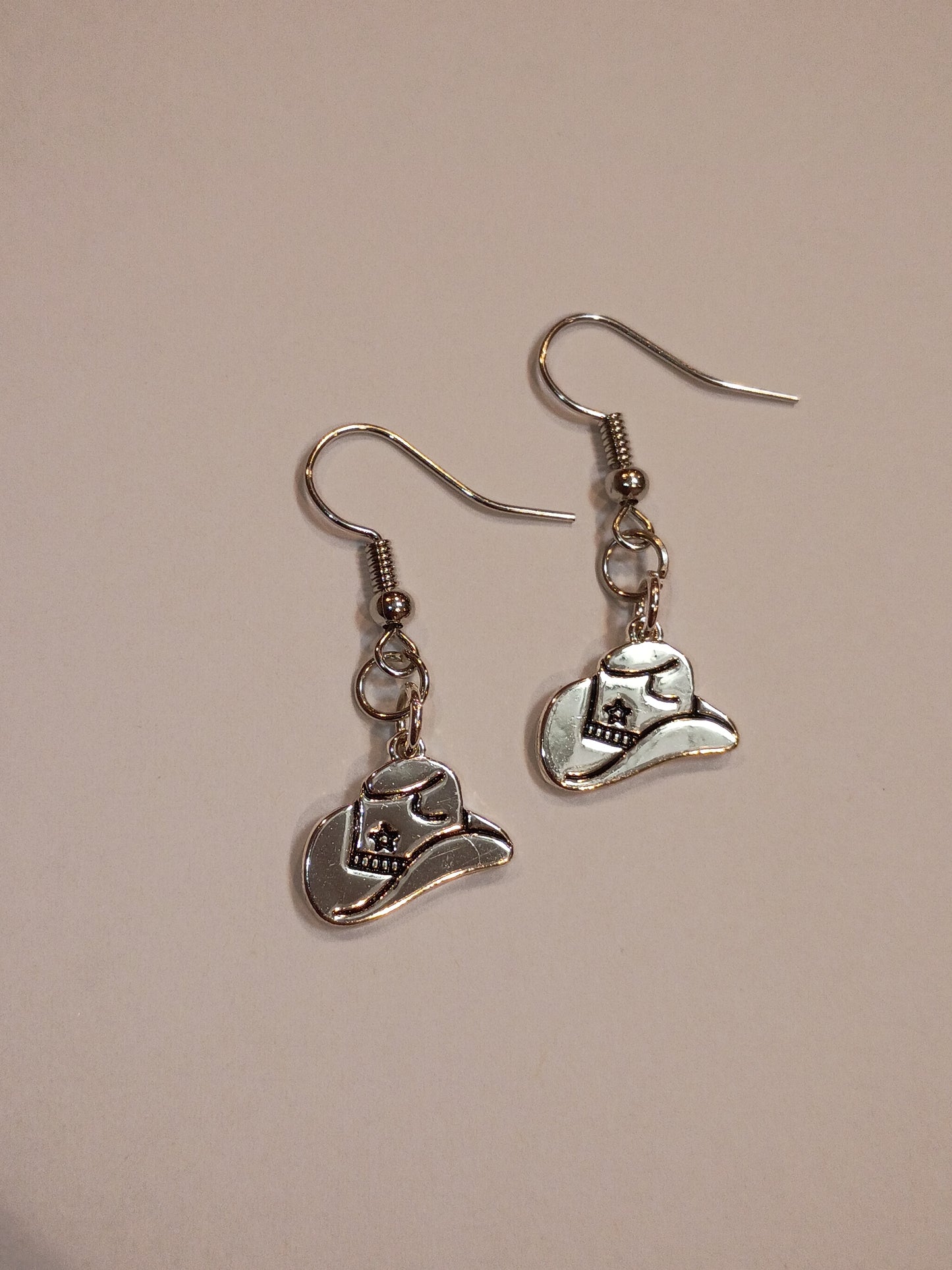 Cutesy Cowgirl Hat earrings
