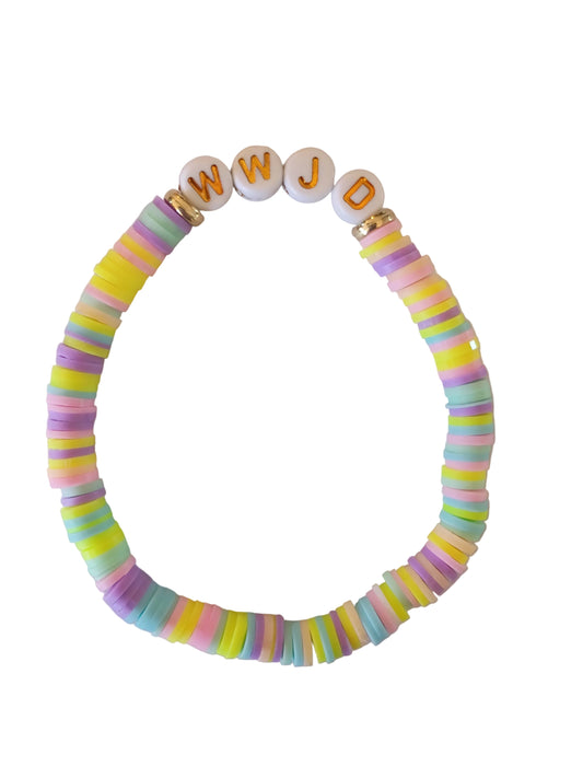 Easter WWJD bracelet